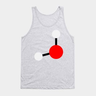 Water molecule Tank Top